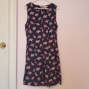 Joie Floral Silk Sleeveless Dress Size S